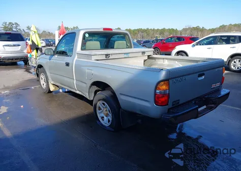 2004 Toyota Tacoma из США, поврежденный, VIN 5TENL42N04Z377950